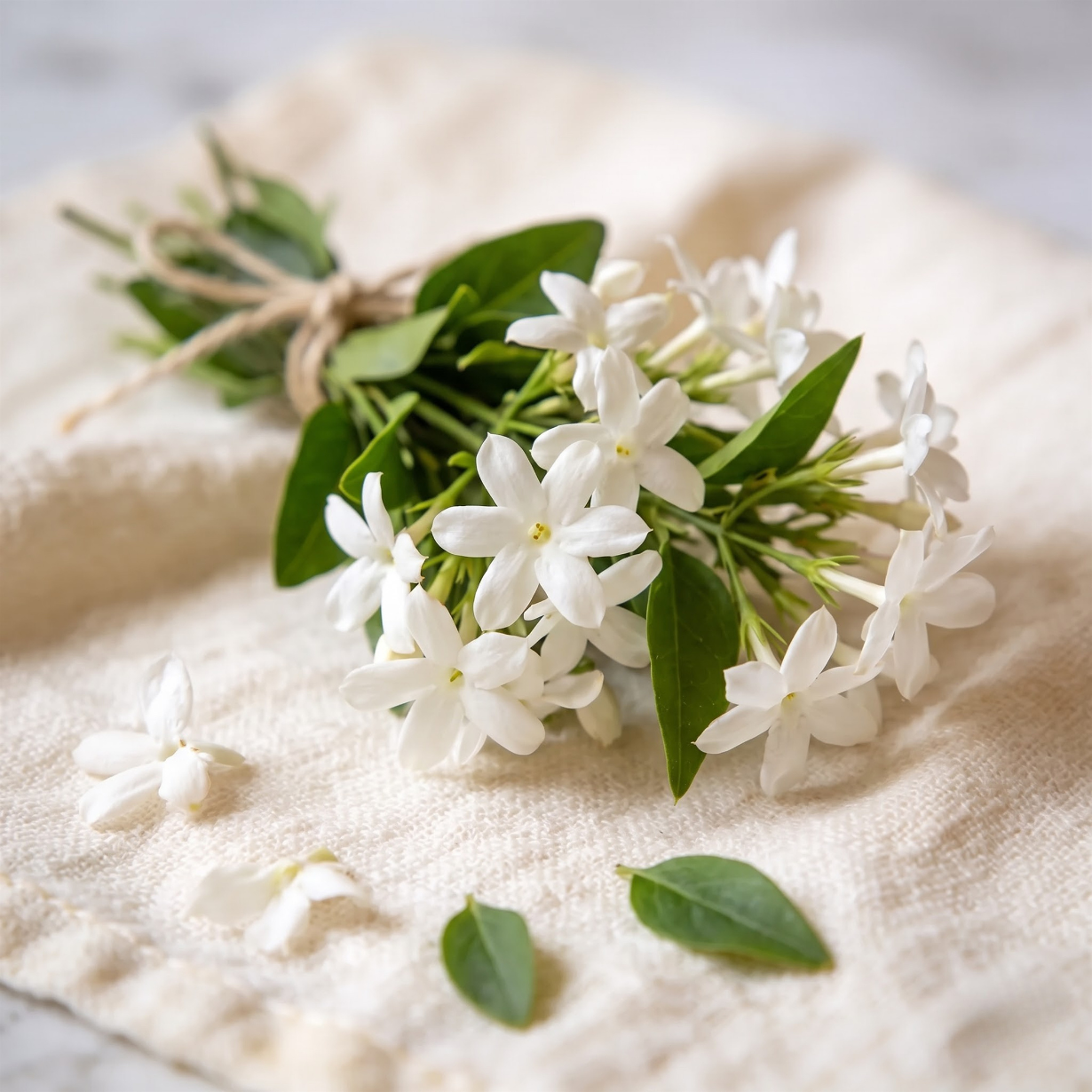Jasmine botanical ingredient, source plant for EverEarth Jasmine essential oil