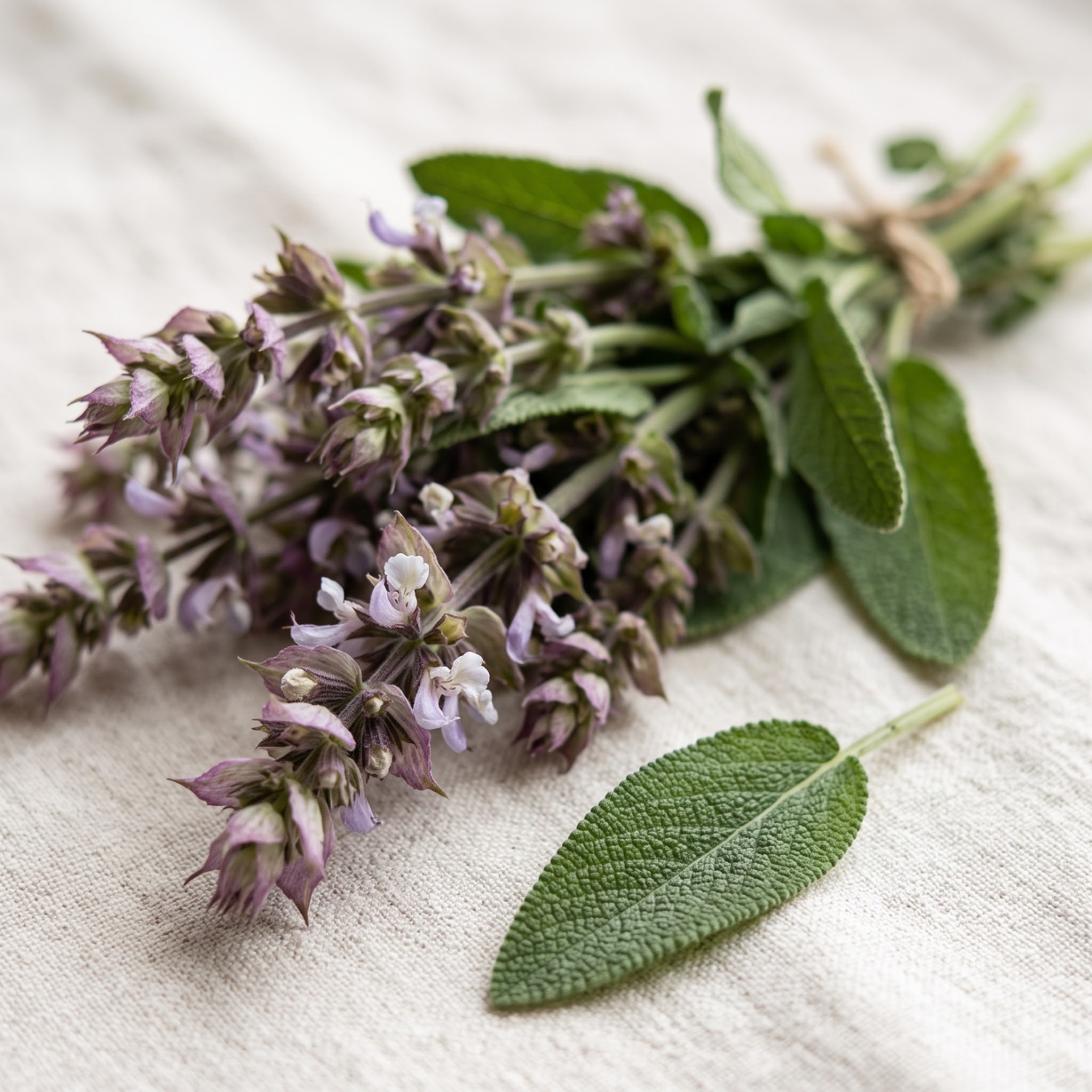 Clary Sage botanical ingredient, source plant for EverEarth Clary Sage essential oil