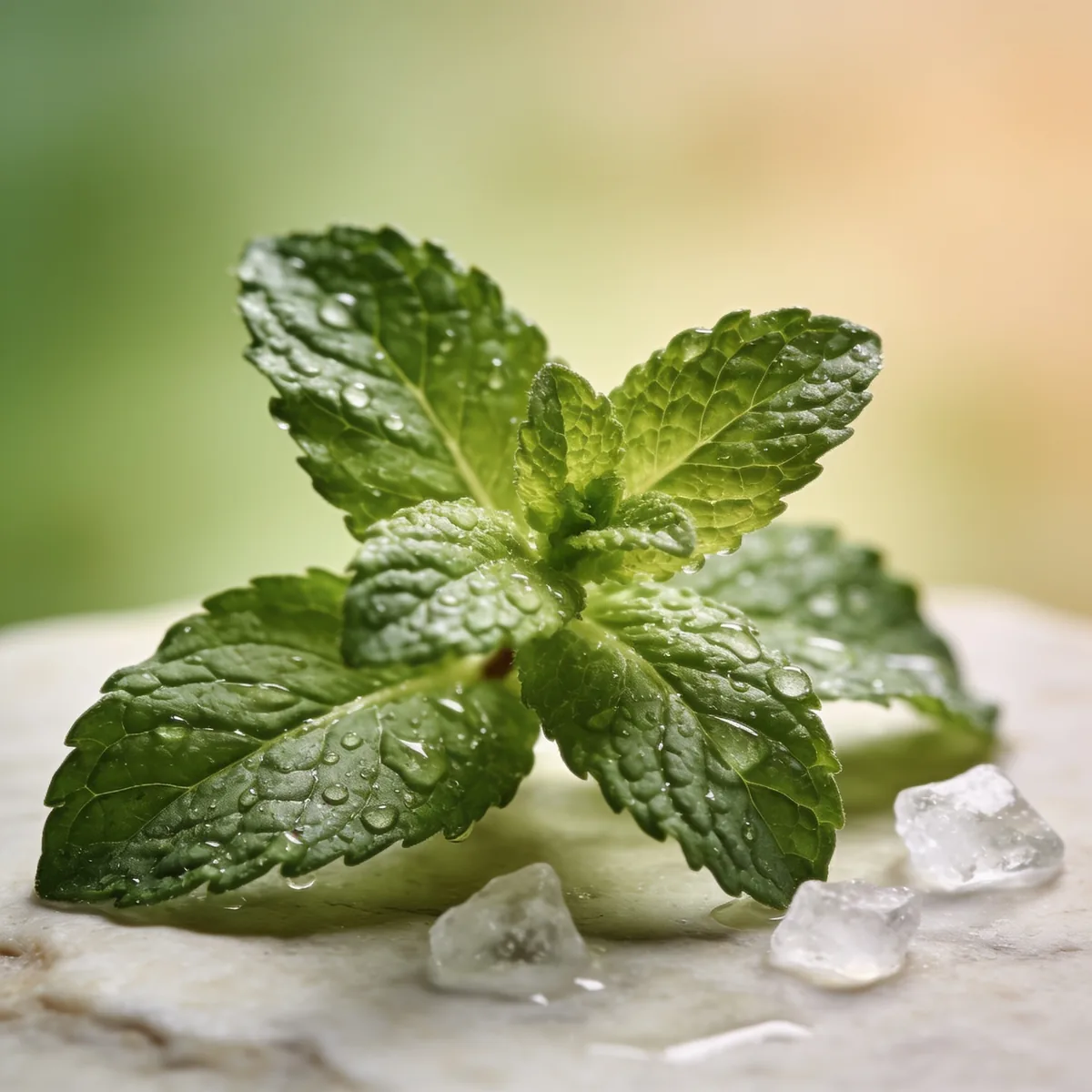 Peppermint botanical ingredient, source plant for EverEarth Peppermint essential oil