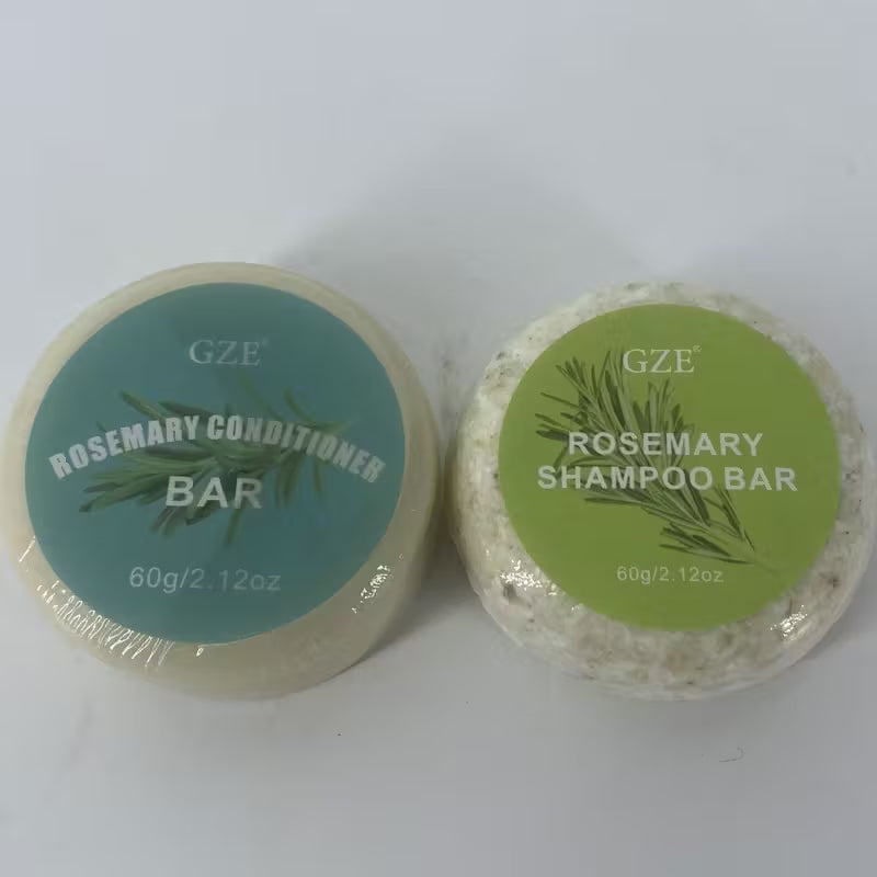 Rosemary Shampoo & Conditioner Bar Set